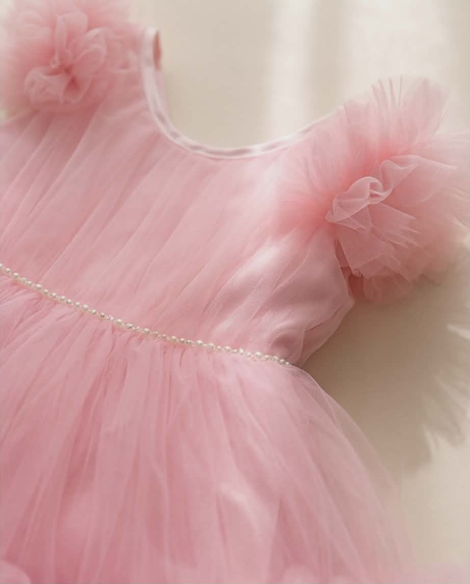 Pink Tulle Princess Dress