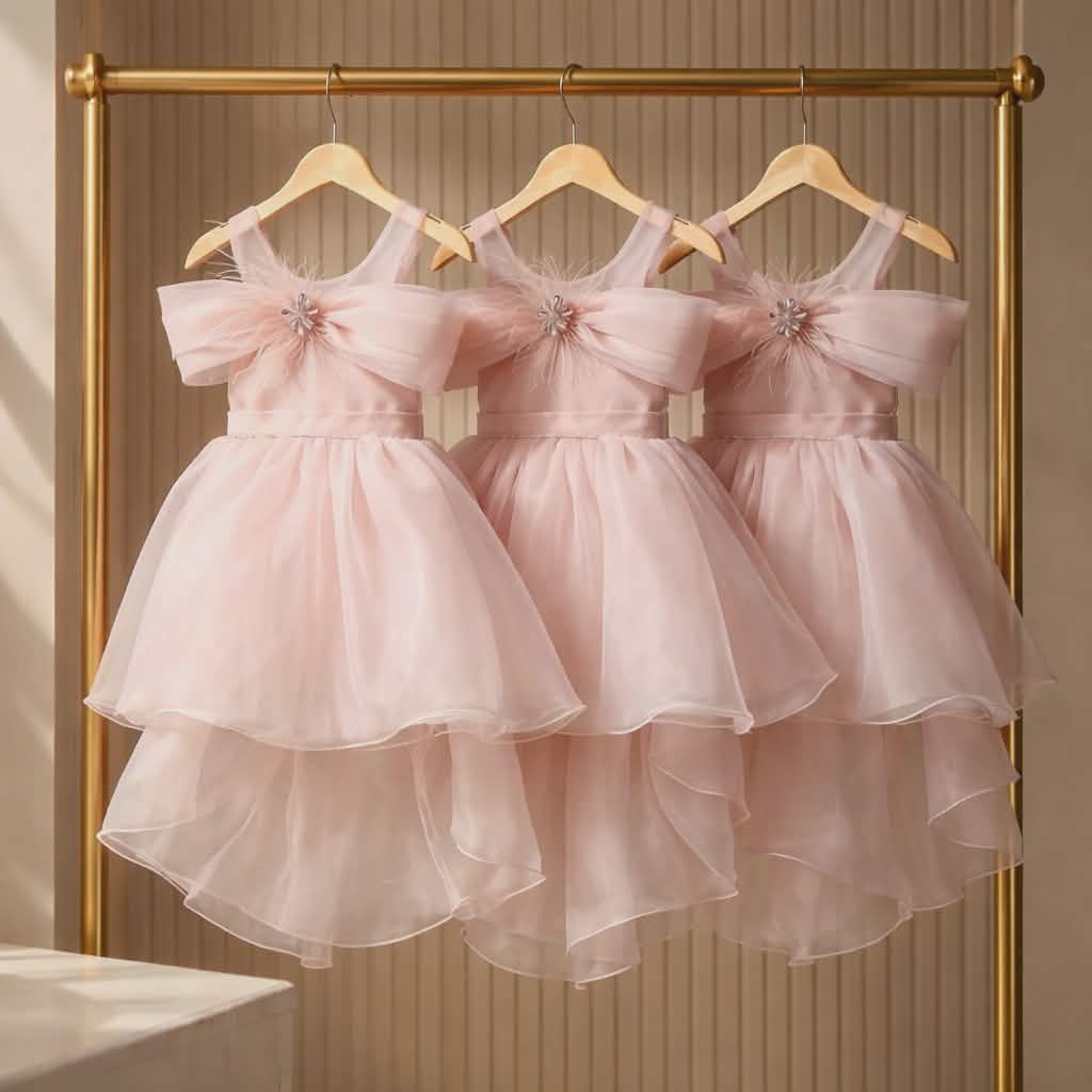 Blue Princess Dress-Elegant Tulle Party Dress