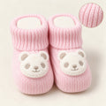 Cosy Knit Baby Booties – Panda & Teddy