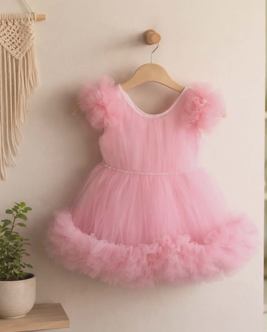 Pink Tulle Princess Dress