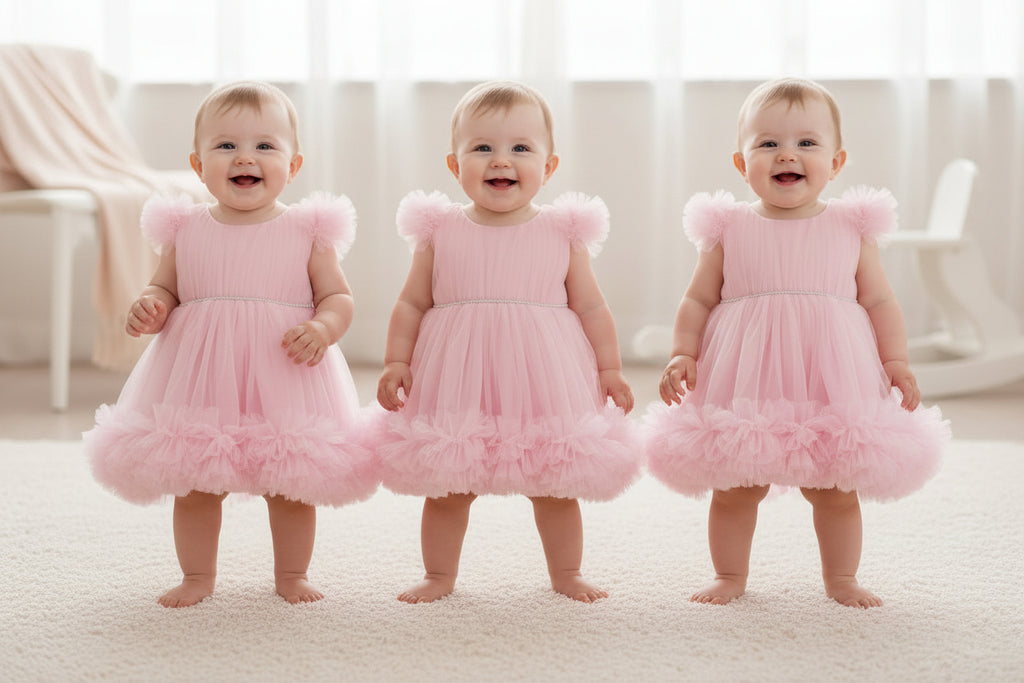 Pink Tulle Princess Dress